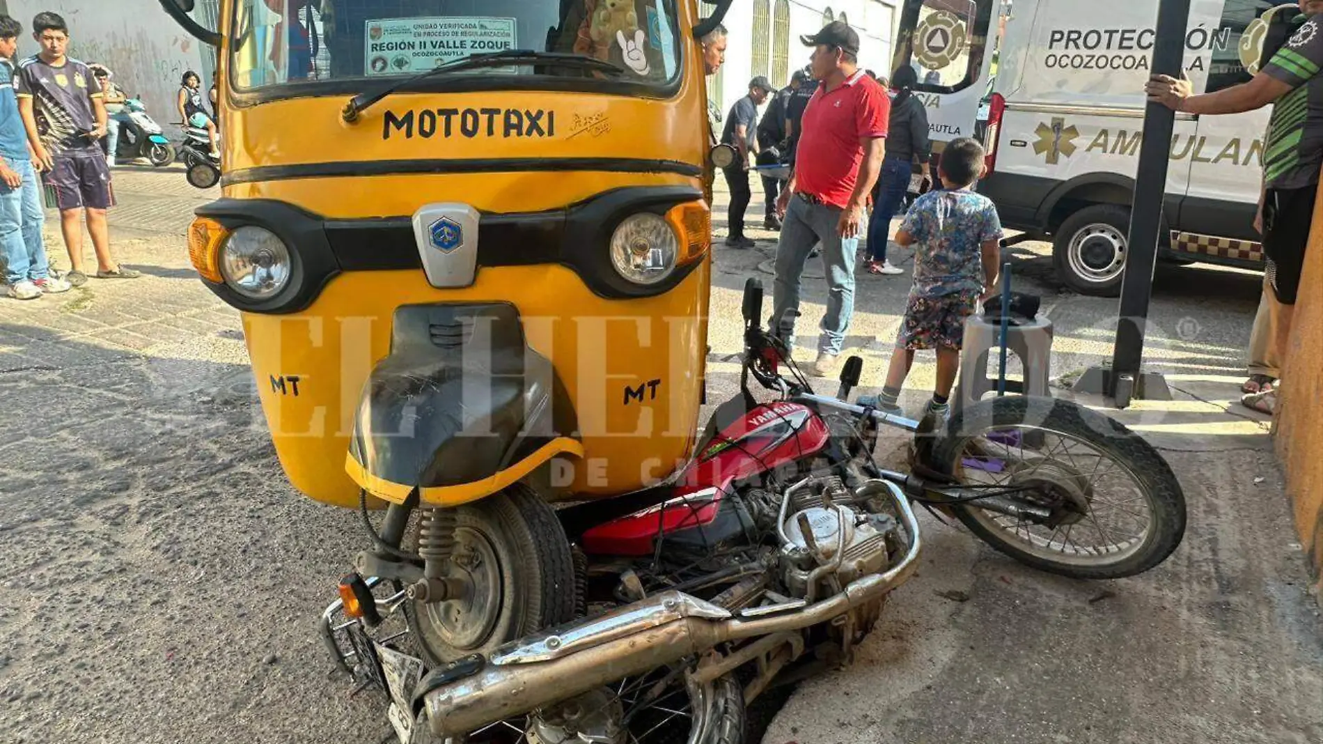 choque moto y motota